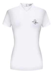 FAIR PLAY Koszulka konkursowa Bruna biała 158