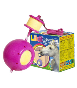 LIKIT Zabawka z piłką BOREDOM BREAKER pink